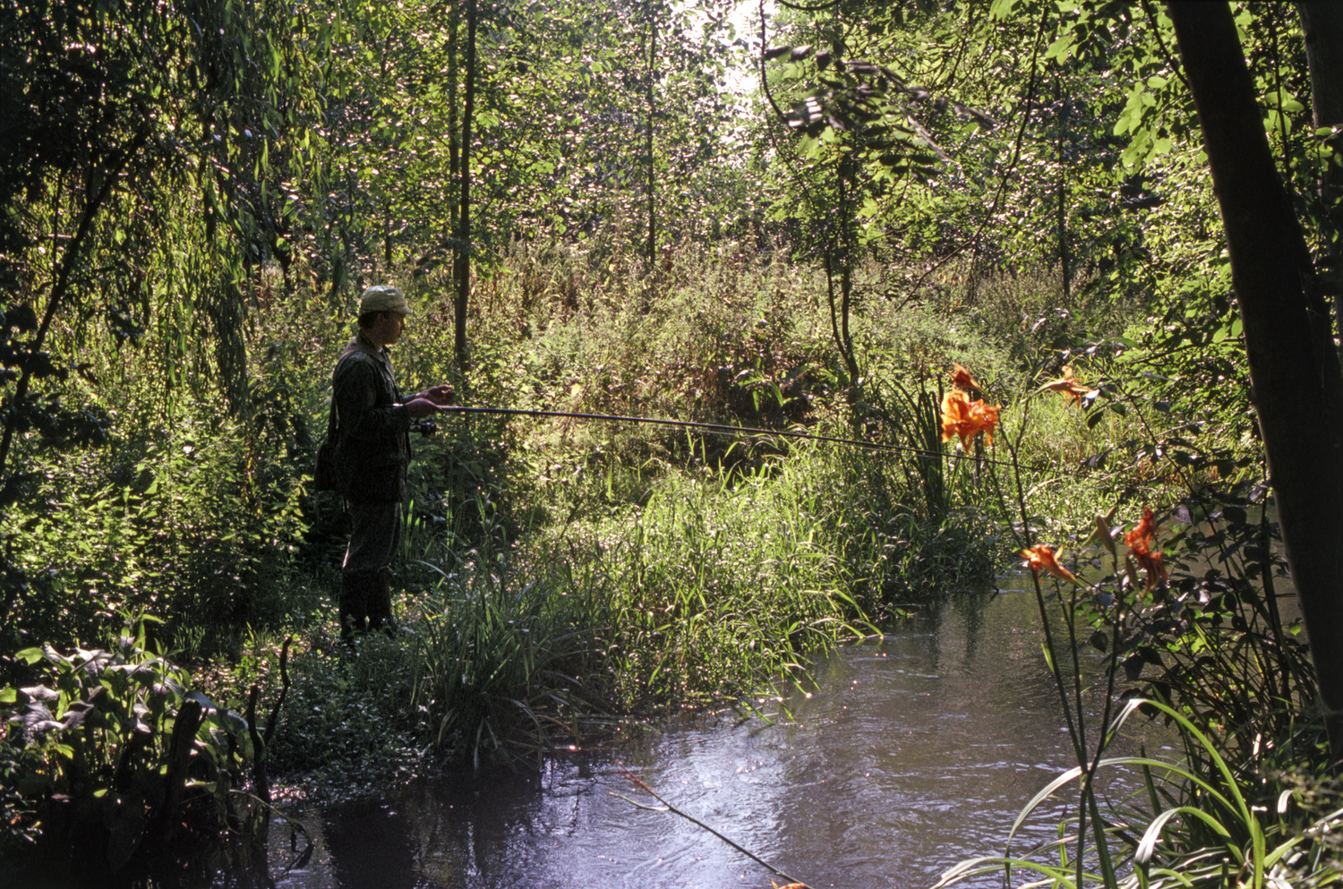 Fishing in Monet's Garden