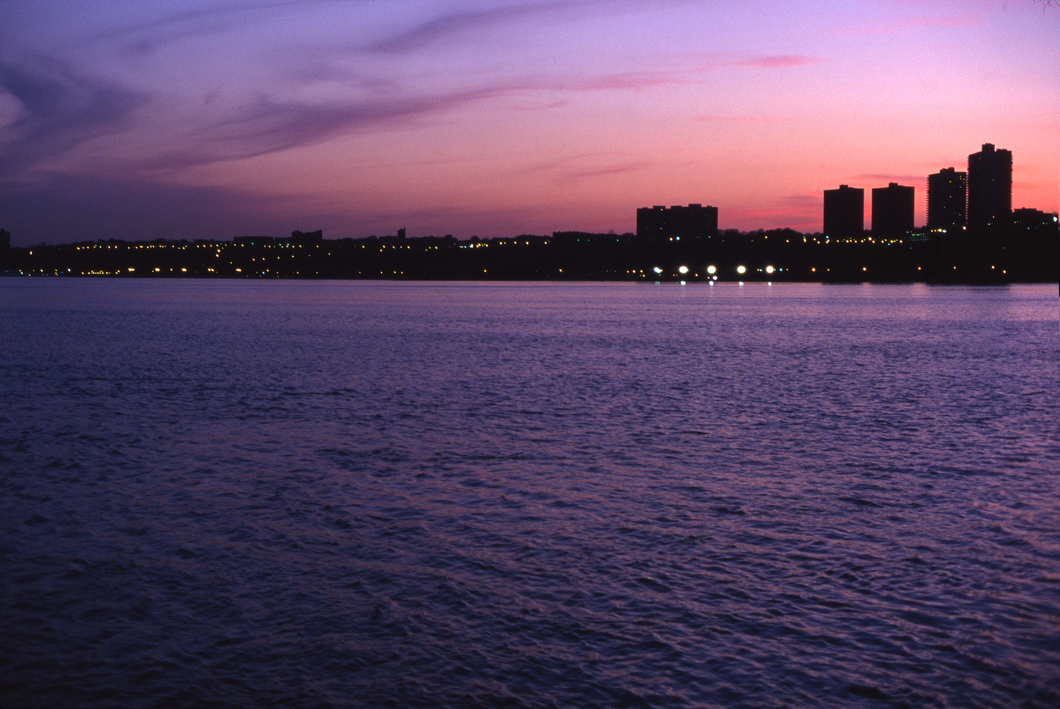 Hudson River Cityscape 1994