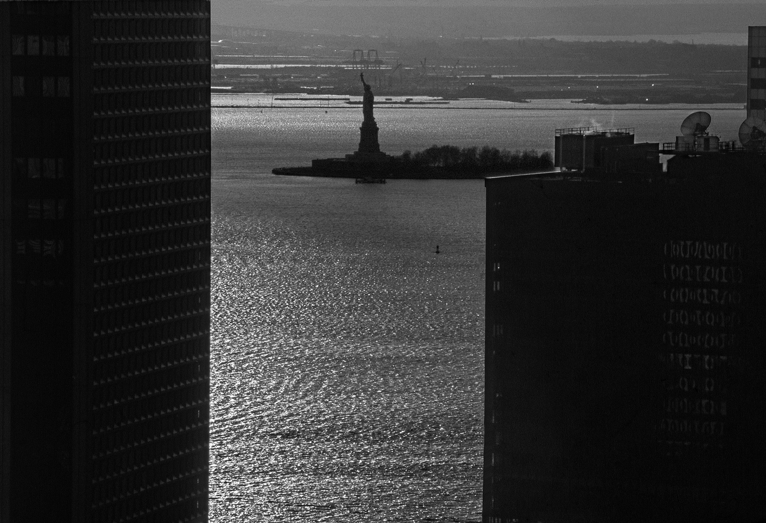 View from Above the Statue of Liberty, 1994