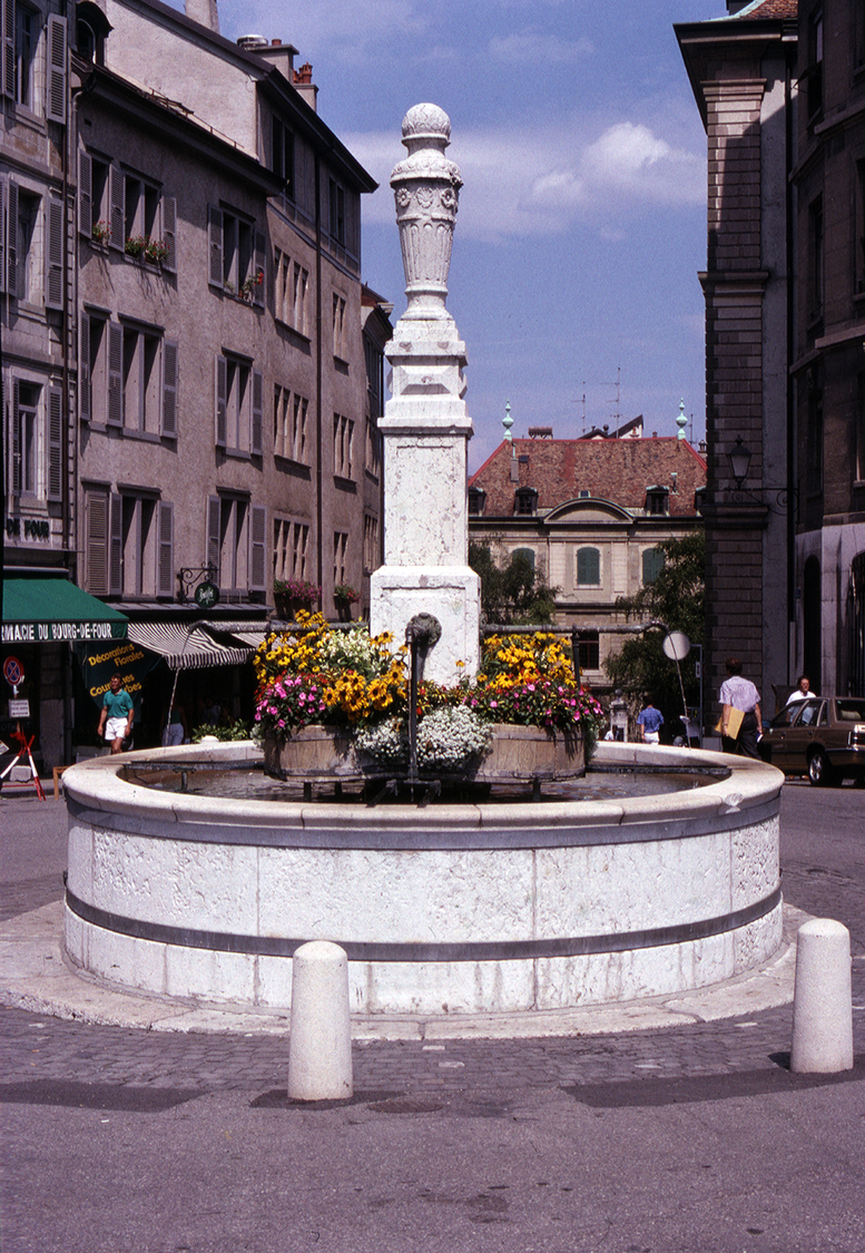 Fountain in France