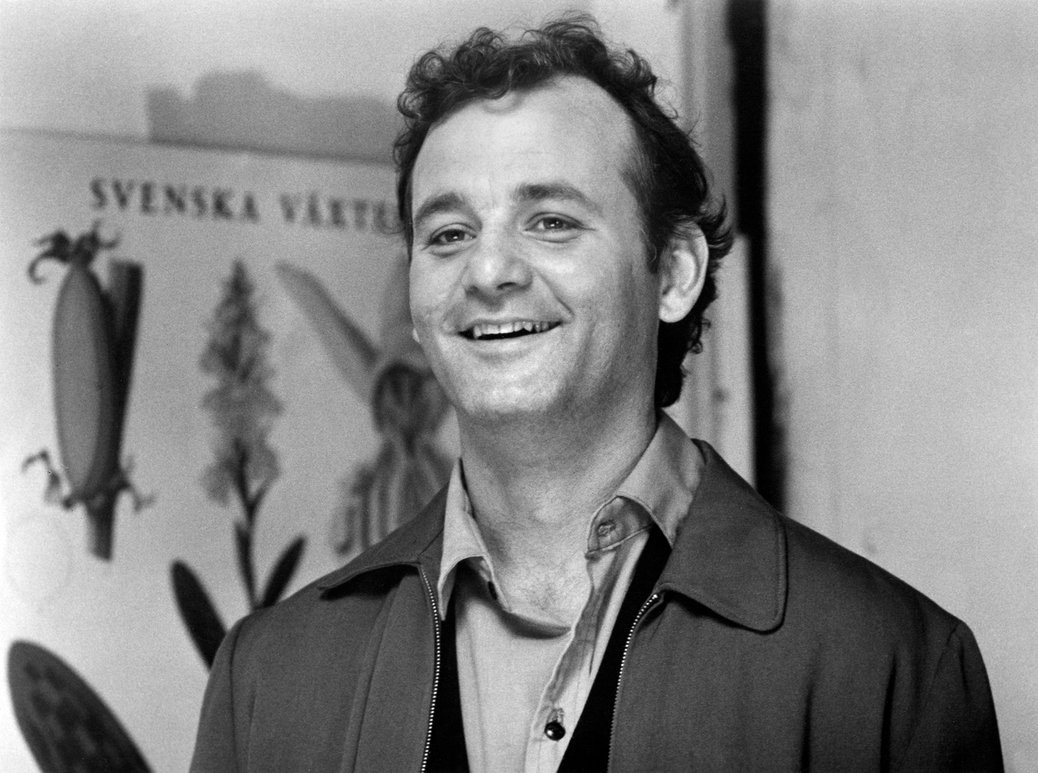 Bill Murray on the set of Tootsie