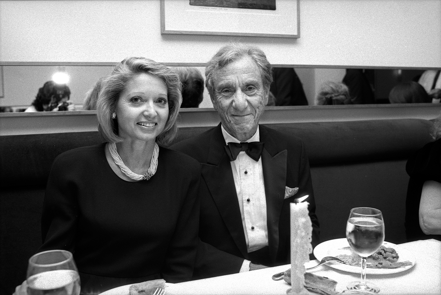 Ursula Robbins with husband A.E. Hotchner, NYC, 1989