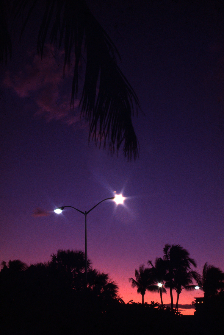 Ft Lauderdale Evening Glow, 1975