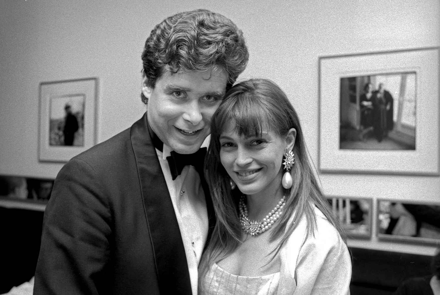 Jay Mcinerney with Marla Hanson, NYC, 1989